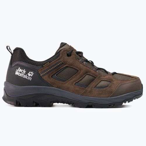 Черевики для трекінгу чоловіче Jack Wolfskin Vojo 3 Texapore коричневі 4042441_5298