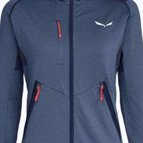 Кофта флісова жіноча Salewa Agner Hybrid темно-синя 27372