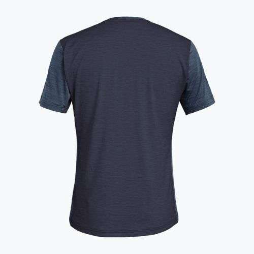 Футболка трекінгова чоловіча Salewa Puez Hybrid 2 Dry premium navy melange 00-0000027397