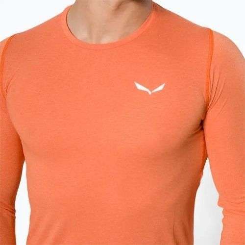 Футболка трекінгова чоловіча Salewa Pedroc 2 Dry помаранчева 00-0000027723