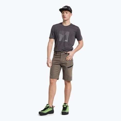 Шорти туристичні чоловічі Salewa Lavaredo Hemp коричневі 00-0000028033