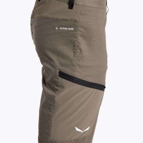Шорти туристичні чоловічі Salewa Lavaredo Hemp коричневі 00-0000028033