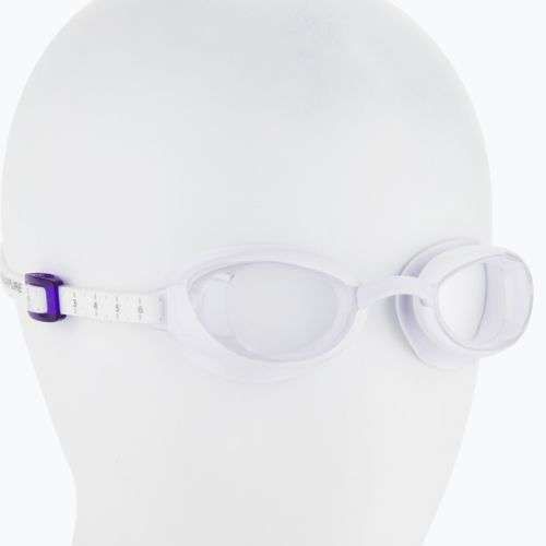 Окуляри для плавання damskie Speedo Aquapure Female white/purple/clear 68-090047237