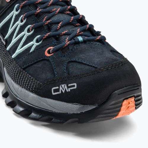 Черевики для трекінгу жіночі CMP Rigel Mid чорно-сині 3Q12946
