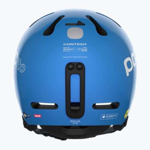 Шолом лижний дитячий POC POCito Fornix MIPS fluorescent blue