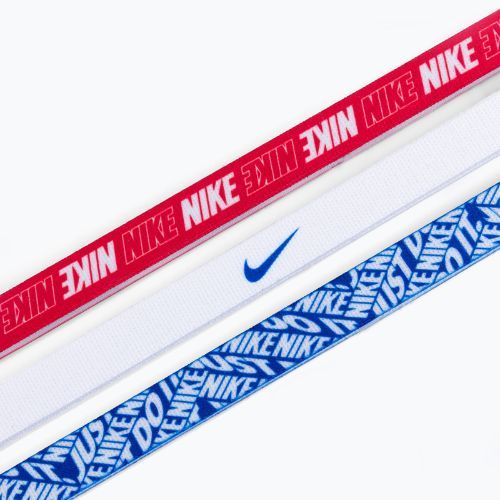 Пов'язки на голову Nike Printed Headbands 3 шт. різнокольорові N0002560-495
