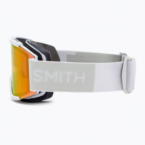 Маска лижна Smith Squad white vapor/chromapop photochromic red mirror M00668