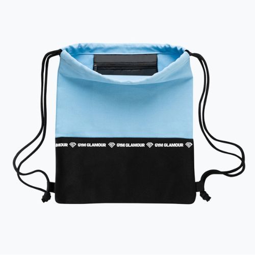 Спортивний мішок жіночий Gym Glamour Gym bag блакитно-чорний 278