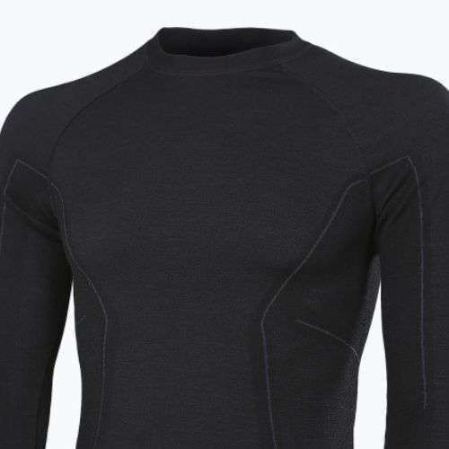 Чоловіча термоактивна кофта Brubeck Active Wool чорний