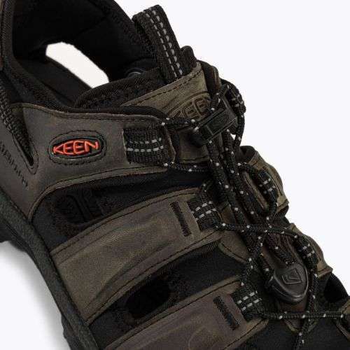 Чоловічі сандалі KEEN Targhee III сірий / чорний
