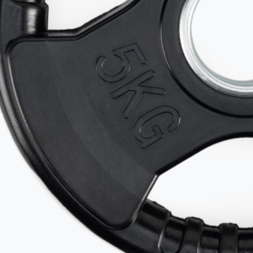 Диск чавунний прогумований XTREXO чорний RW5 5 кг