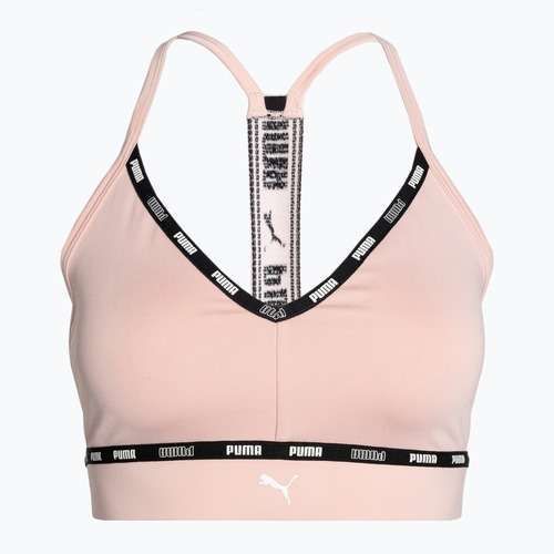 Бюстгальтер спортивний PUMA Low Impact Puma Strong Strappy рожевий 522225 66