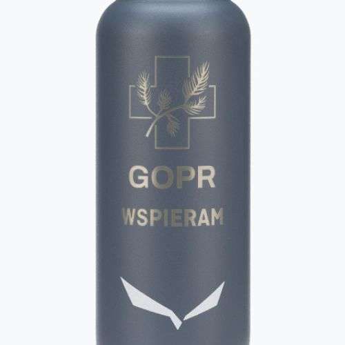 Термопляшка Salewa Valsura Insul BTL #WspieramGOPR 450 ml сіра 00-0000000518