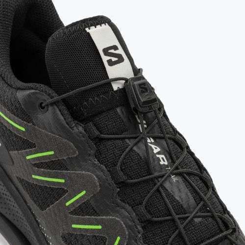 Кросівки для бігу чоловічі Salomon Pulsar Trail black/black/green gecko