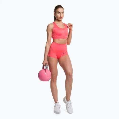Бюстгальтер спортивний Gymshark Open Back Training Sports polka pink
