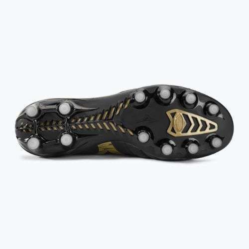 Чоловічі футбольні бутси Mizuno Morelia Neo IV Beta Elite MD чорний/золотий/чорний