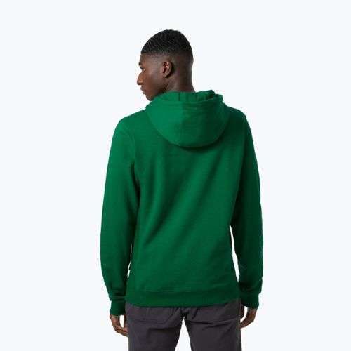 Чоловічий трекінговий світшот Helly Hansen F2F Organic Cotton Hoodie малахітовий