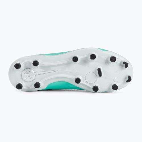 Футбольні бутси кросівки дитячі Nike Jr Legend 10 Academy FG/MG hyper turquoise/fuchsia dream/black