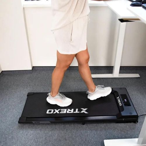 Бігова доріжка електрична TREXO Walking Pad W100 чорний
