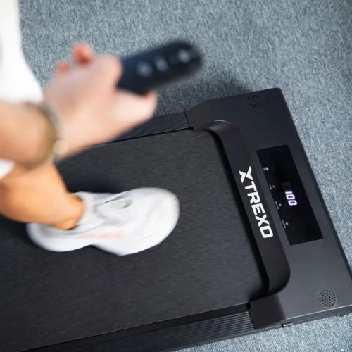 Бігова доріжка електрична TREXO Walking Pad W100 чорний