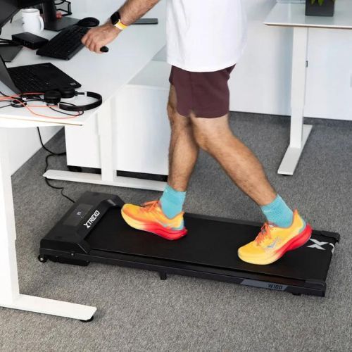 Бігова доріжка електрична XTREXO Walking Pad W100 чорний