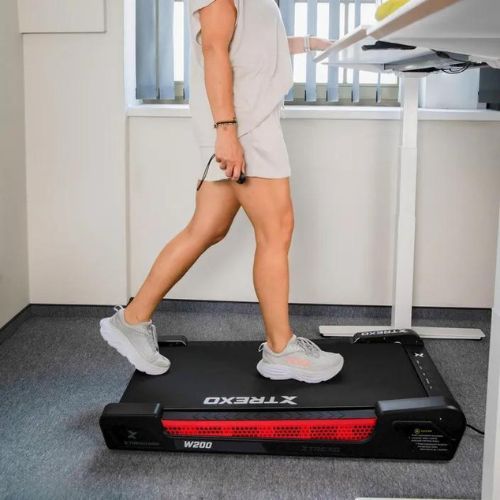 Бігова доріжка електрична TREXO Walking Pad W200 чорний