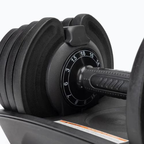 Регульована гантель TREXO TXO-B4W003 18 кг чорна