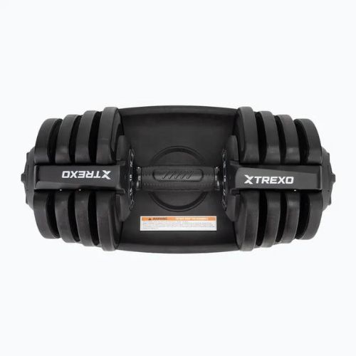Регульована гантель TREXO TXO-B4W003 18 кг чорна