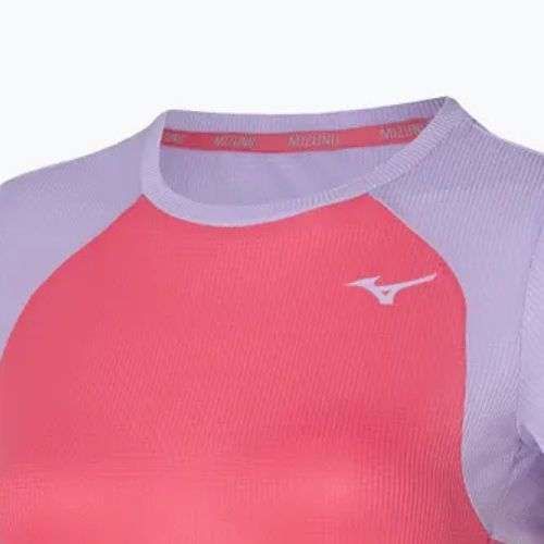 Футболка для бігу жіноча Mizuno DryAeroFlow Tee sunkissed coral