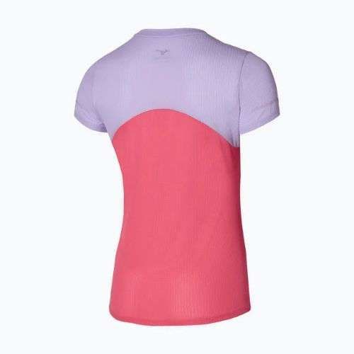 Футболка для бігу жіноча Mizuno DryAeroFlow Tee sunkissed coral