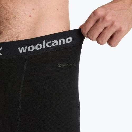 Комплект термобілизни чоловічий WOOLCANO Merino SET0540 чорний