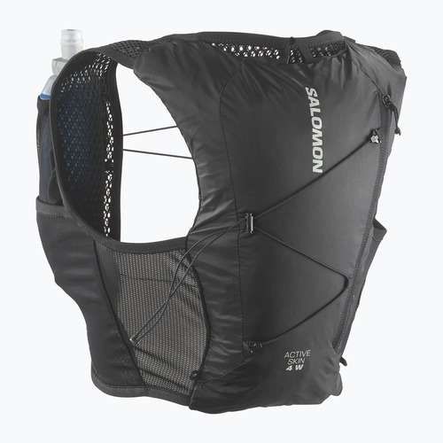 Жіночий біговий жилет Salomon Active Skin 4 чорний/метал