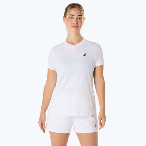 Жіноча тенісна футболка ASICS Court Top W блискуче біла