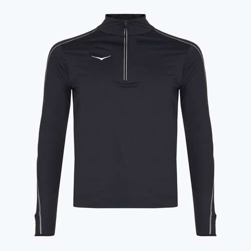 Чоловічий біговий світшот HOKA GlideTech Quarter Zip чорний