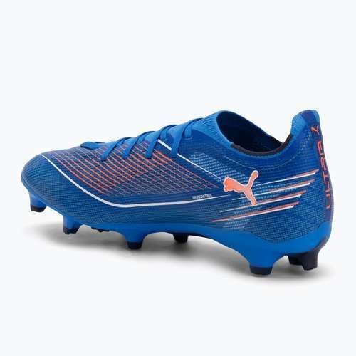 Кросівки футбольні чоловічі PUMA Ultra 6 Match FG/AG ultra blue/puma white/glowing red