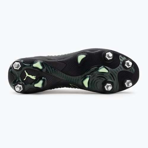 Кросівки футбольні чоловічі PUMA Future 8 Ultimate MxSG puma black/fizzy light/green terrain