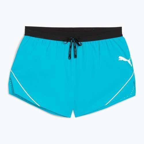 Шорти для бігу чоловічі PUMA Raceday Ultrawave 3" Split speed blue