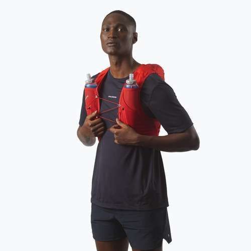 Жилет для бігу Salomon ADV SKIN 12 Set flame scarlet/haude red