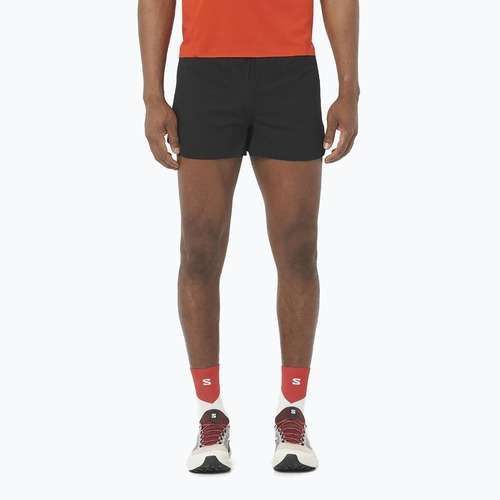 Шорти для бігу чоловічі Salomon S/Lab Speed Spl 3" deep black / fiery red