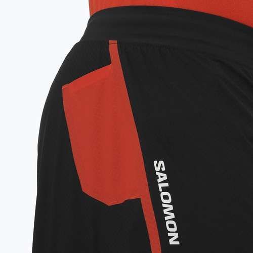 Шорти для бігу чоловічі Salomon S/Lab Speed Spl 3" deep black / fiery red