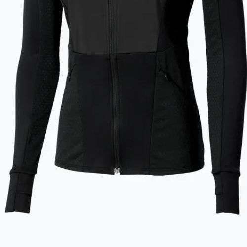 Куртка для бігу жіноча Mizuno Active Warm Hybrid Full Zip Hooded black