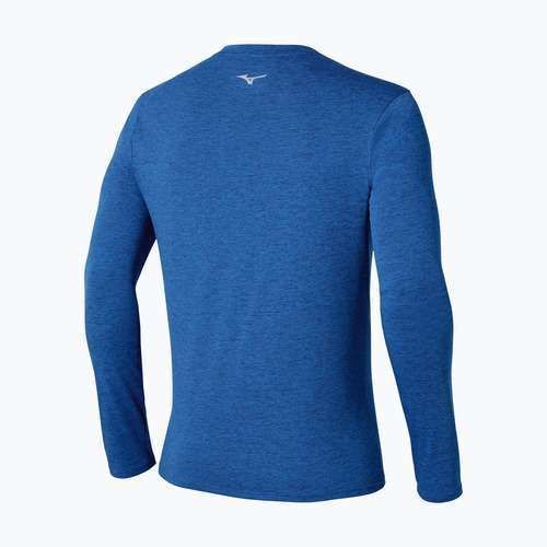 Лонгслів для бігу чоловічий Mizuno Core Impulse Tee sodalite blue