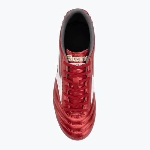 Кросівки футбольні Mizuno Morelia II Club FG morelia 40th red/white/black