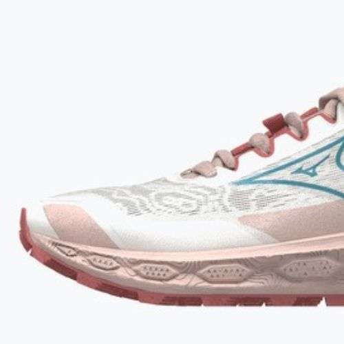 Кросівки для бігу жіночі Mizuno Wave Mujin 11 snow white/larkspur/faded rode