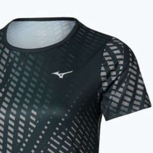Футболка для бігу жіноча Mizuno Core Graphic Tee black/gray