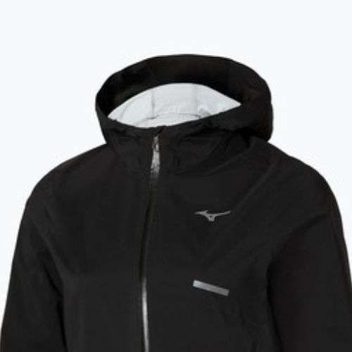 Куртка для бігу жіноча Mizuno Trail Waterproof 20K Hooded black
