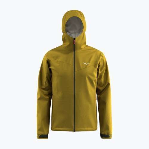 Куртка дощовик чоловіча Salewa Puez Aqua 4 PTX 2.5L olive oil/0910