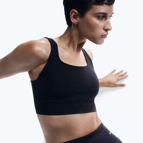 Бюстгальтер для тренувань Nike Zenvy Medium-Support black/sail
