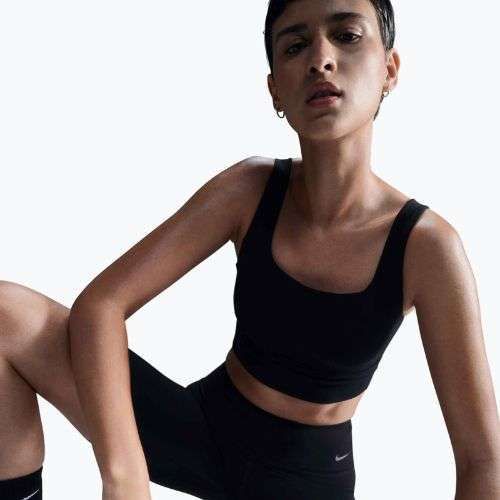 Бюстгальтер для тренувань Nike Zenvy Medium-Support black/sail