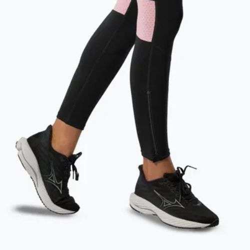 Легінси для бігу жіночі Mizuno Active Warmalite Long black/mauve